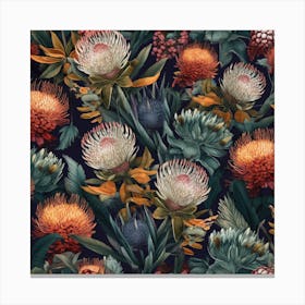 Wild Proteas Canvas Print