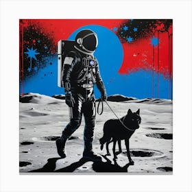 Moonwalking Canvas Print