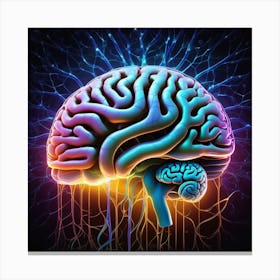 Brain And Nervous System 20 Canvas Print