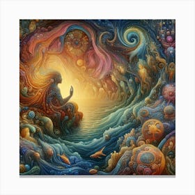 Psychedelic Painting 5 Canvas Print