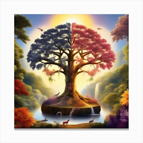 Tree Of Life 7 Canvas Print