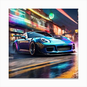 Need For Speed Gt Canvas Print