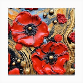 Poppies 9 Canvas Print