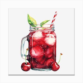 Cherry Margarita 2 Canvas Print