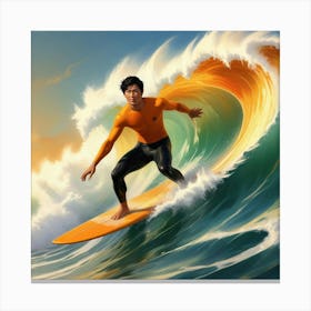 Surfer 6 Canvas Print