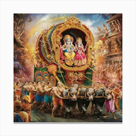 Lord Ganesha 7 Canvas Print