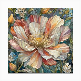 Tiffany Peony Canvas Print