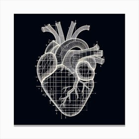 Human Heart 2 Canvas Print