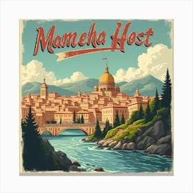 Mameha Host Canvas Print