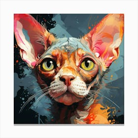 Sphynx Cat 8 Canvas Print