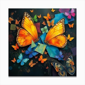 Butterflies Canvas Print