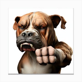 Bulldog — Stock Photo Canvas Print