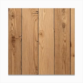 Wooden Wall Canvas Print