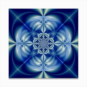 Abstract Art Artwork Fractal Design 3 Canvas Print