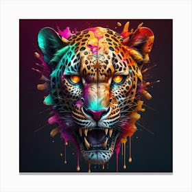 leopard 1 Canvas Print