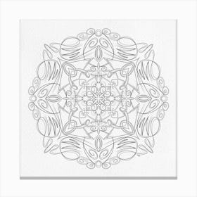 Mandala Artwork Canvas Print