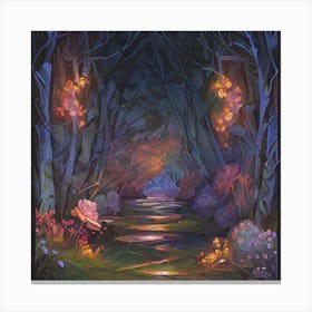 Fairytale Forest 1 Canvas Print