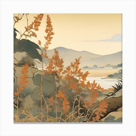 Asian Landscape Canvas Print