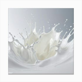 Ai Dynamic Milk Fluid 011705 Canvas Print