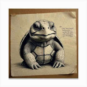 Turtle 22 Canvas Print