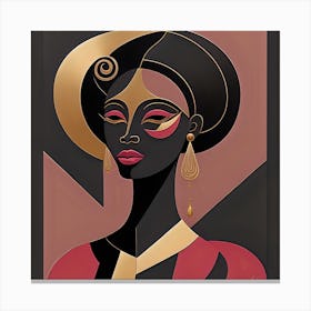 African Woman 9 Canvas Print