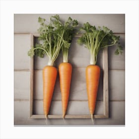 Carrots Stock Videos & Royalty-Free Footage 2 Canvas Print