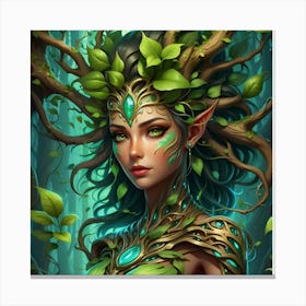 Elven Girl Canvas Print