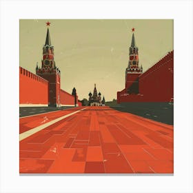 Red Square Moscow Kremlin 1 Canvas Print