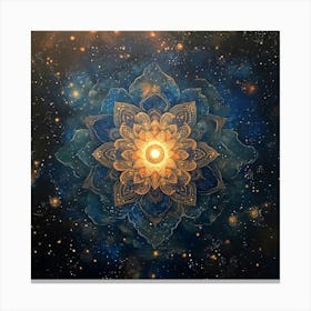 Lotus Flower Art 2 Canvas Print