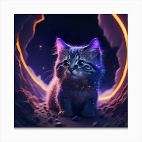 Cat Galaxy (13) Canvas Print