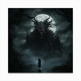 Darkest Night Canvas Print