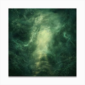 Stockcake Mystical Forest Glow 1719975062 1 Canvas Print