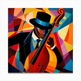 Jazz Musician 63 Canvas Print