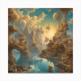 Fairytale Landscape Canvas Print