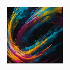 Abstract Painting Canvas Print