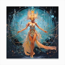 Ethereal Goddess Canvas Print