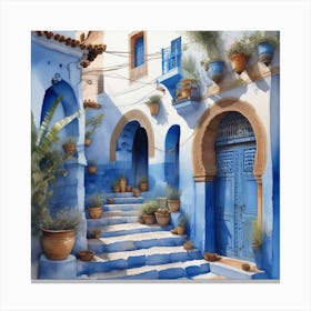 Chefchaouen 2 Canvas Print