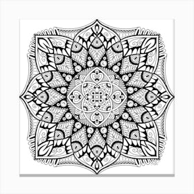 Oriental Mandala Canvas Print