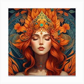 Ethereal Beauty Canvas Print