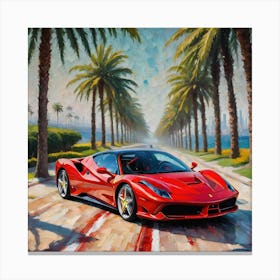 Ferrari 488 Canvas Print
