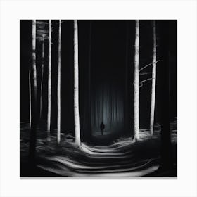 Dark Forest 4 Canvas Print