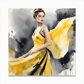 Fashion Painting Canvas Print