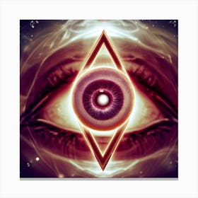 Eye Of The Gods Canvas Print