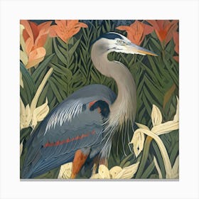 Blue Heron 9 Canvas Print