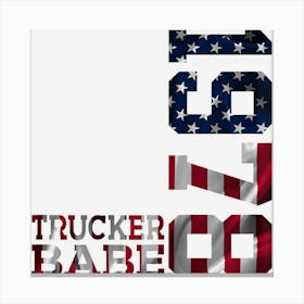 Womens 44 Years 1978 Truck Baby 44th Birthday Canvas Print