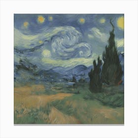 Starry Night Canvas Print