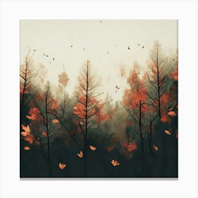 Autumn Forest 4 Canvas Print