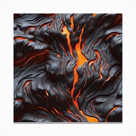 Lava Flow 23 Canvas Print