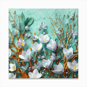 Magnolias 1 Canvas Print