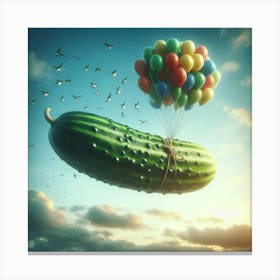 Pickle In The Sky 2 Canvas Print